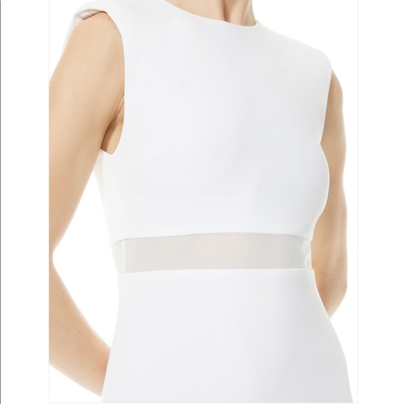 Alice and Olivia Whitley Dress in White size 8 - Picture 3 of 12